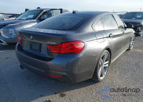 2018 BMW 430I Gran Coupe z USA, uszkodzony, nr VIN WBA4J1C56JBM10154